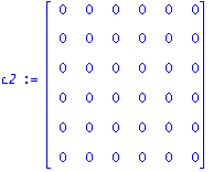 c2 := matrix([[0, 0, 0, 0, 0, 0], [0, 0, 0, 0, 0, 0], [0, 0, 0, 0, 0, 0], [0, 0, 0, 0, 0, 0], [0, 0, 0, 0, 0, 0], [0, 0, 0, 0, 0, 0]])