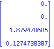 Vector[column]([[0.], [0.], [1.879470605], [.1274738387]])